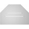 Ekena Millwork Octagonal Top Surface Mount PVC Gable Vent: Functional, w/ 3-1/2"W x 1"P Standard Frame, 20"W x 14"H GVPOT20X1401SF - alternate 4